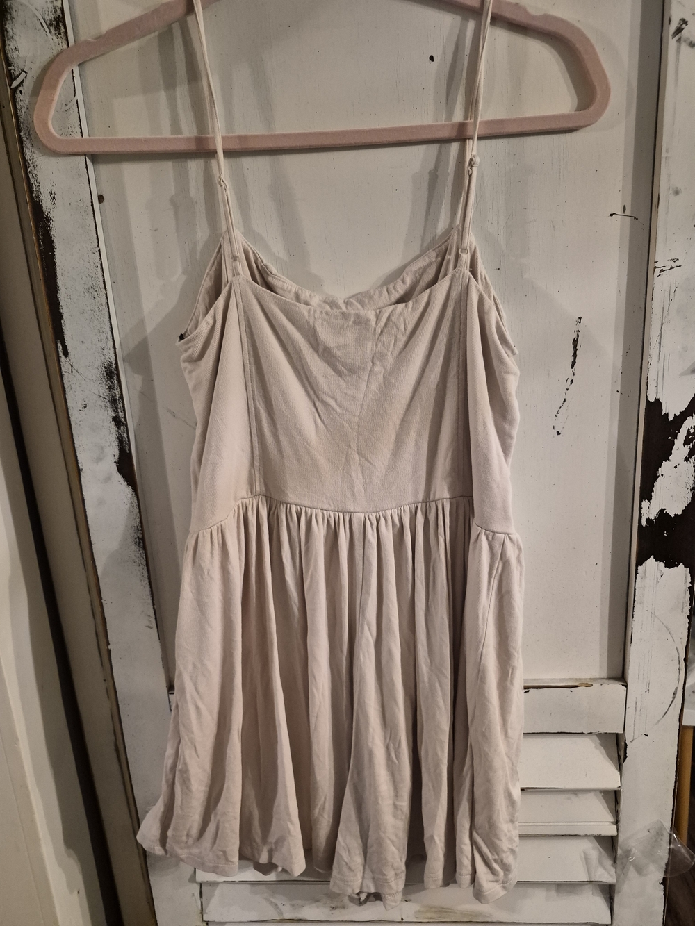 H&M Light Beige Ribbed Romper - Picture 3 of 5